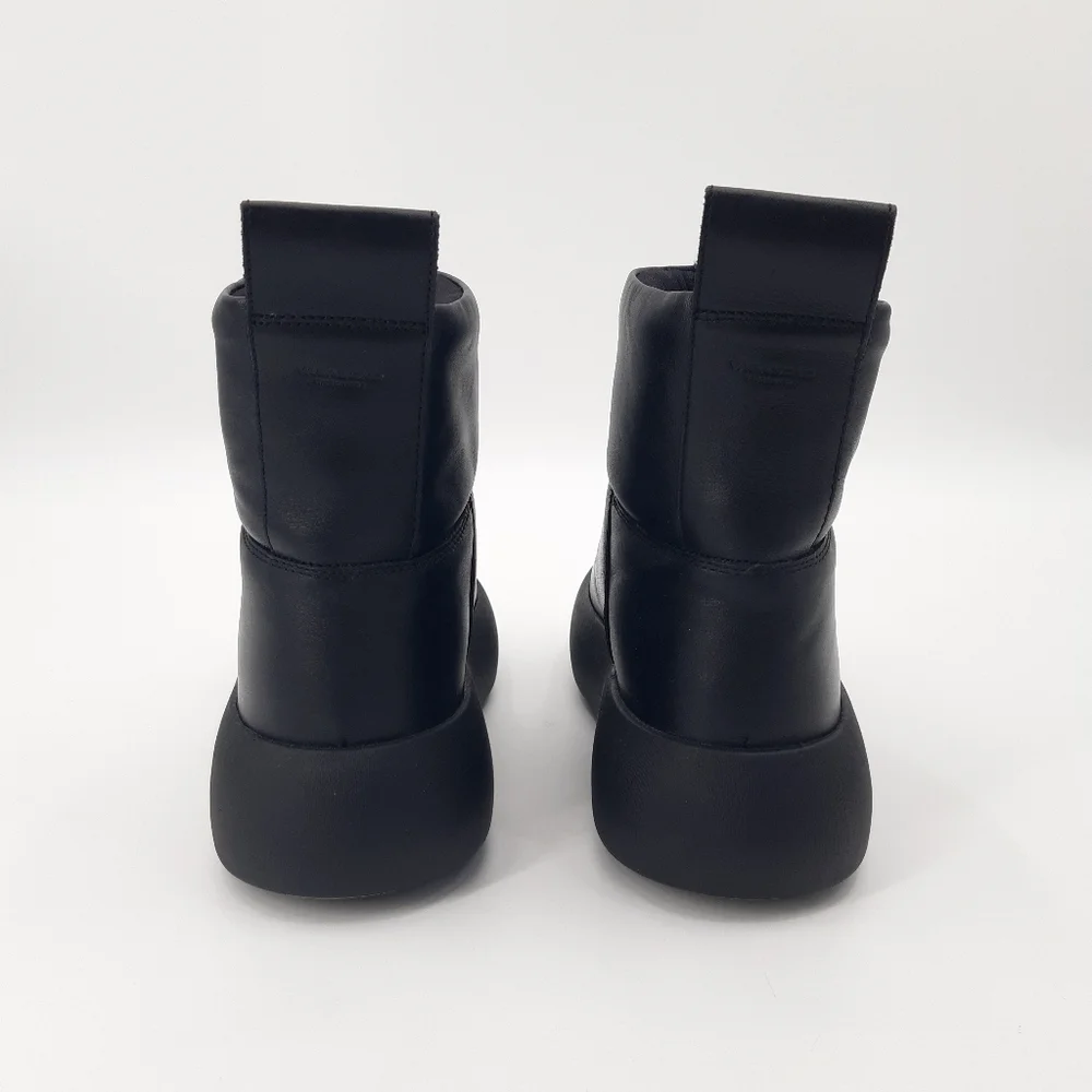 VAGABOND | Aylin Puff Boots in Black Leather